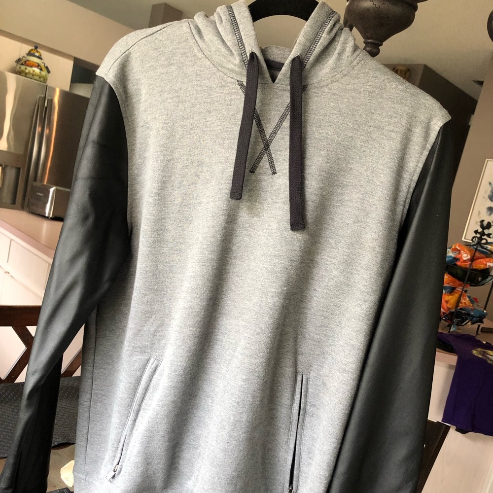 Bar iii gray hoodie medium new with tag Macys
